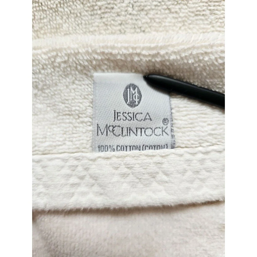 Jessica McClintock Vintage Lace Cottage Floral Bath Towel Bedding Coordinate